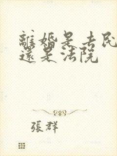 离婚是去民政局还是法院