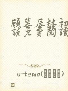 顾慕辰林初荔小说免费阅读最新章节