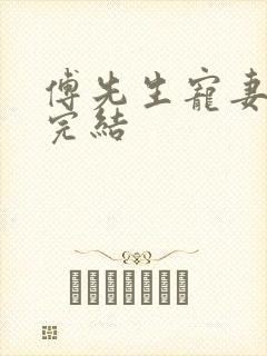 傅先生宠妻无度完结