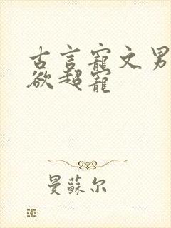 古言宠文男主重欲超宠