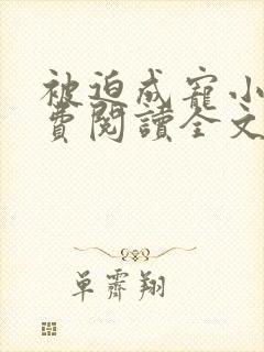 被迫成宠小说免费阅读全文