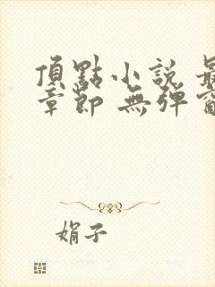 顶点小说 最新章节 无弹窗