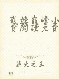 武炼巅峰小说免费阅读免费