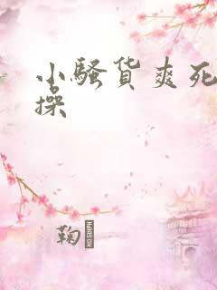 小骚货爽死我了操