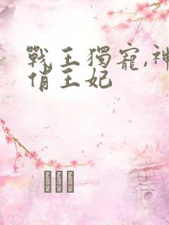战王独宠,神医俏王妃