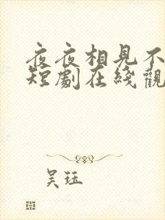 夜夜相见不识君短剧在线观看完整版免费