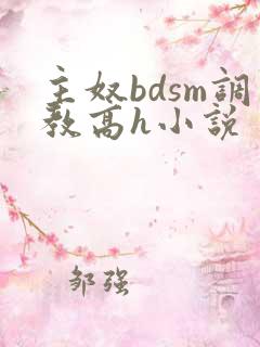 主奴bdsm调教高h小说