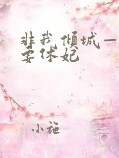 非我倾城—王爷要休妃