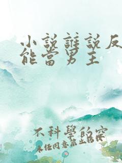 小说谁说反派不能当男主