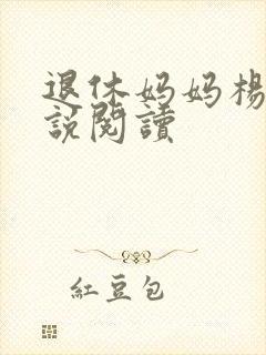 退休妈妈杨静小说阅读