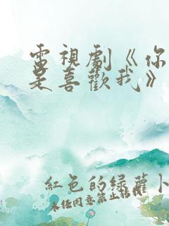 电视剧《你是不是喜欢我》免费观看