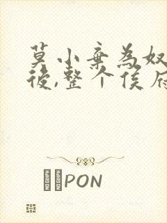 莫小弃为奴三年后,整个侯府跪求我原谅