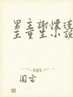 男主谢怀瑾的女主重生小说