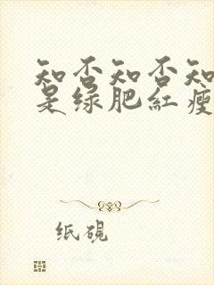 知否知否知否应是绿肥红瘦谁唱的