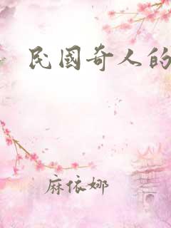 民国奇人的小说