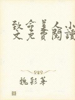 致命美人小说全文免费阅读