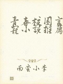 青春校园言情甜宠小说推荐