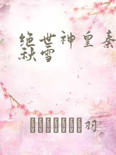 绝世神皇秦轩千秋雪