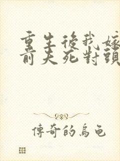 重生后我嫁给了前夫死对头/