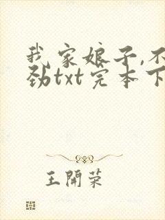 我家娘子,不对劲txt完本下载