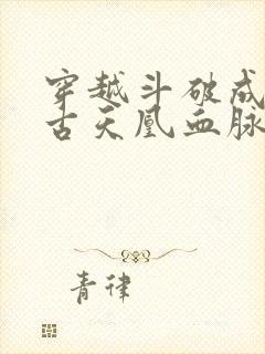 穿越斗破成为远古天凰血脉的小说