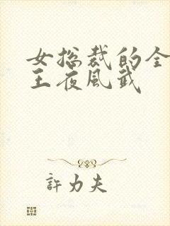 女总裁的全能兵王夜风武