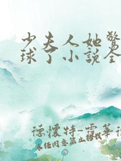 少夫人她惊艳全球了小说全文在线阅读