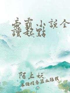 帝霸小说全文阅读起点