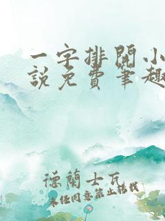 一字排开小雪小说免费笔趣阁最新章