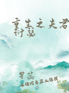 重生之夫君可欺 衍瑟