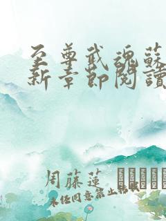 至尊武魂苏莫最新章节阅读