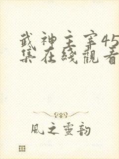 武神主宰450集在线观看免费