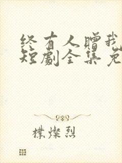 终有人赠我以光短剧全集免费观看