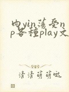 肉yin荡受np各种play文