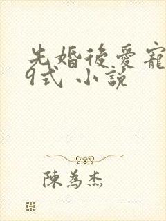 先婚后爱宠妻99式 小说