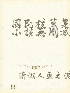 国民校草是女生小说无删减