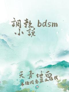 调教 bdsm 小说