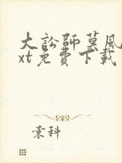 大讼师莫风流txt免费下载