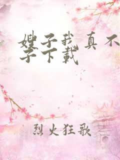 嫂子我真不是傻子下载