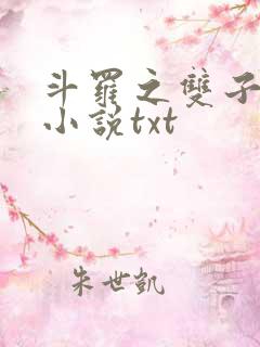 斗罗之双子斗罗小说txt