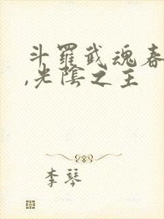 斗罗武魂春秋蝉,光阴之主