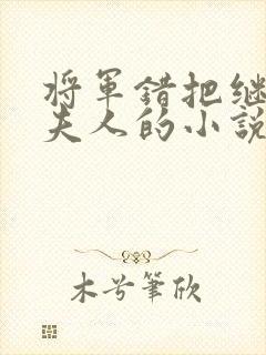 将军错把继女当夫人的小说