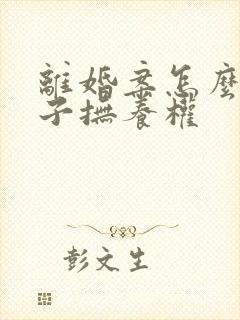 离婚案怎么判孩子抚养权