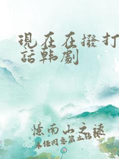 现在在拨打的电话韩剧