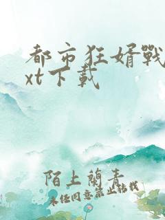 都市狂婿战神txt下载