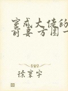 穿成大佬的作精前妻 方圜一里