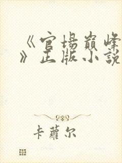 《官场巅峰李霖》正版小说