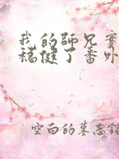 我的师兄实在太稳健了番外