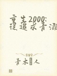 重生2000:从追求青涩校花同桌开始痞子老妖