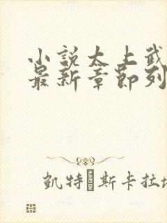 小说太上武神诀最新章节列表